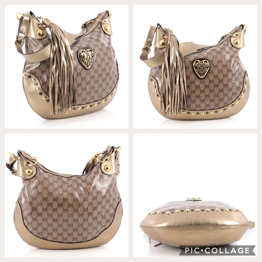 GUCCI Babouska Heart Hobo Large - Picture 4 of 4